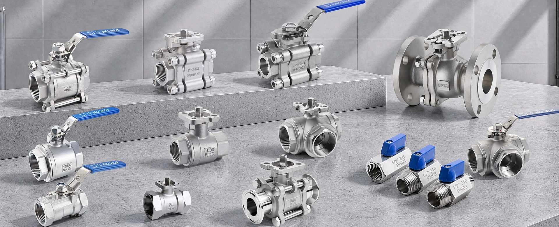 Complete kogelkraanoplossingen ontworpen voor verschillende industrieën Complete kogelkraanoplossingen ontworpen voor verschillende industrieën