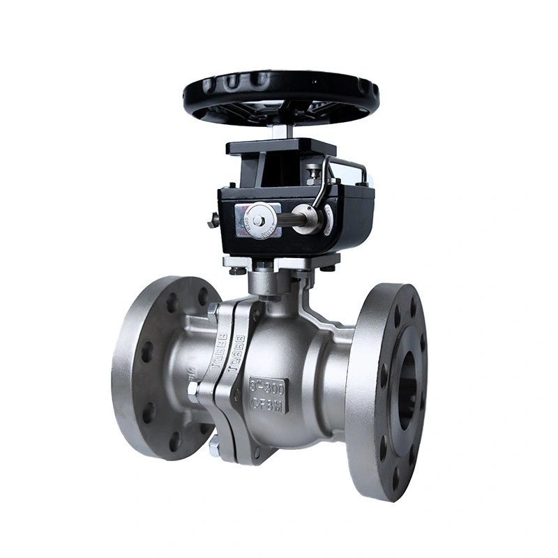 ANSI 300LB flenskogelkraan met ISO 5211 basis voor actuator ANSI 300LB flenskogelkraan met ISO 5211 basis voor actuator