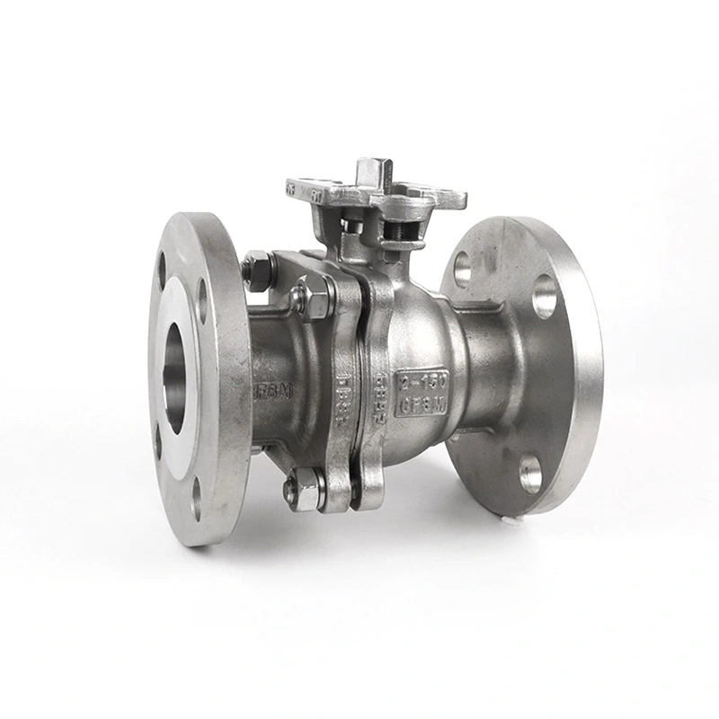 ANSI klasse 150 geflensde kogelkraan met ISO 5211 basis voor actuator ANSI klasse 150 geflensde kogelkraan met ISO 5211 basis voor actuator